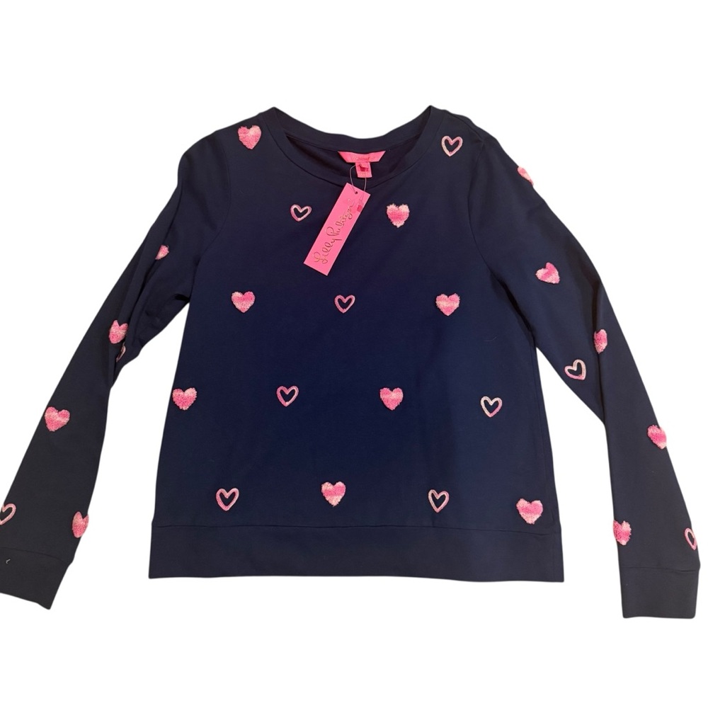 Lilly Pulitzer Rami Sweatshirt Pullover Top - Picture 8 of 14